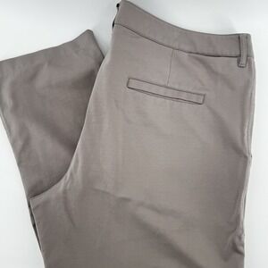 Rye 51 Chino Pants Mens 38 Gray Performance Stretch Flat Front Trousers‎